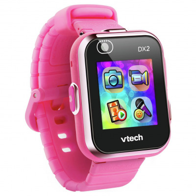 Детские наручные умные часы Kidizoom SmartWatch DX2 розовые Vtech